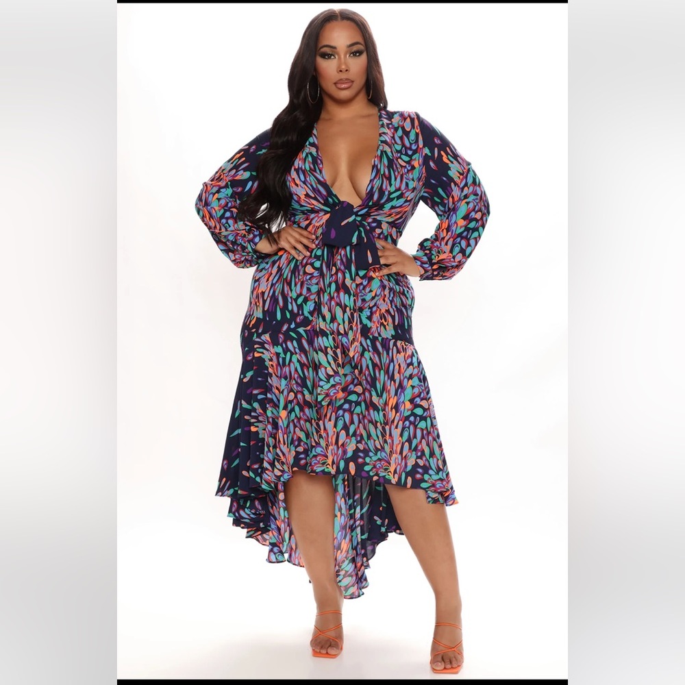 NWT Fashion Nova My Whole Heart Maxi Dress 2X